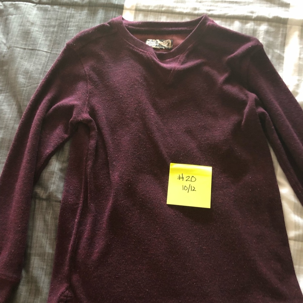 Maroon long sleeve